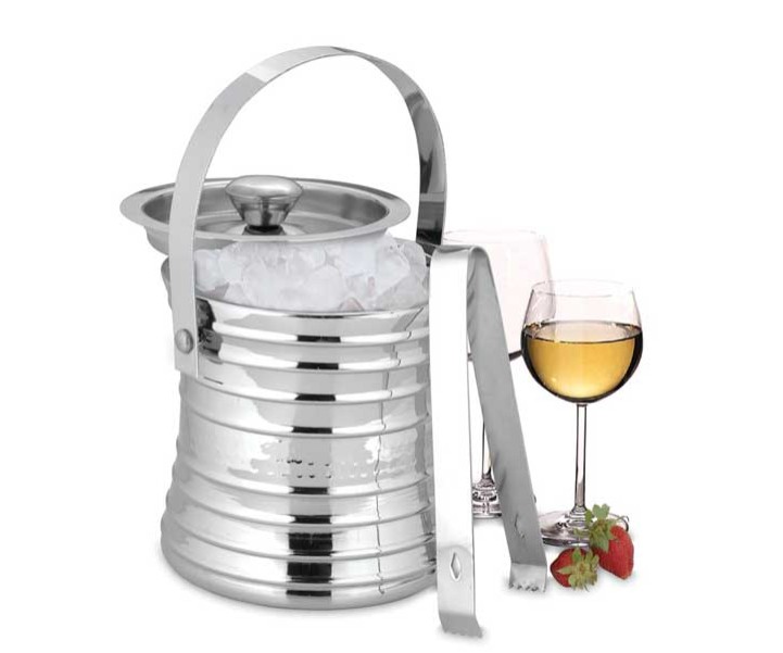 Concave Double Wall Ice Bucket – Ribbed