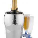 Belly-Shaped-Hammered-Wine-Cooler