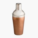 Copper Hammered cocktail Shaker