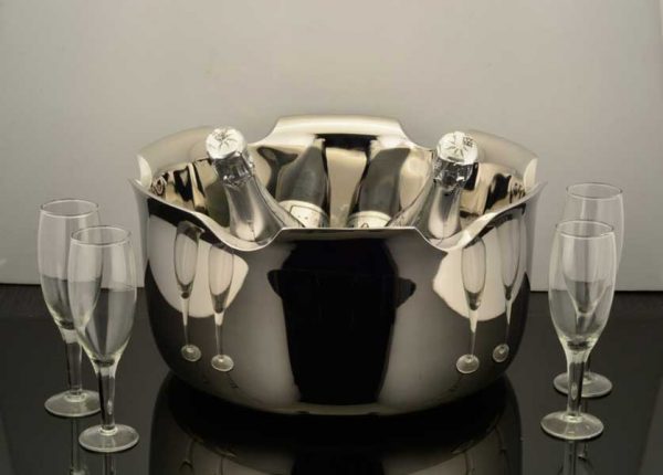 Double Wall 5 Cuts Bottle Holder Bar Tub