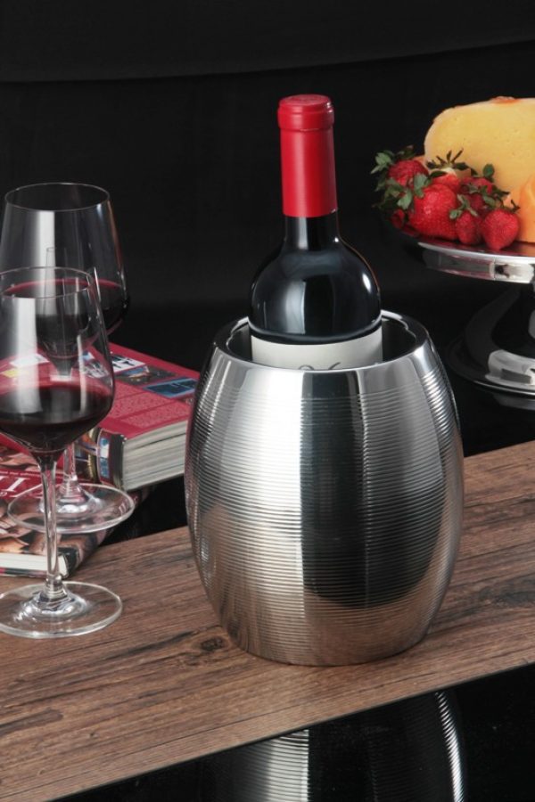 Double Wall Fine Lines Capsule Wine Cooler