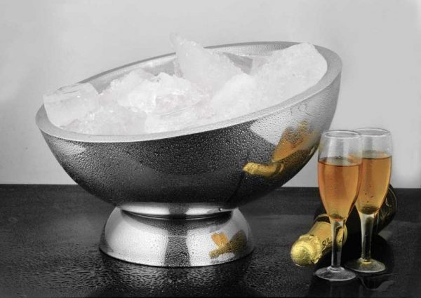 Double Wall Slant Champagne Bowl