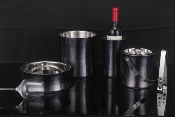 Midnight Blue Concave Bar Set 5Pcs