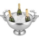 Reindeer-Champagne-Bowl