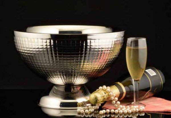 Square Design Champagne Bowl