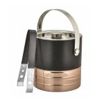 Black-And-Copper-Ice-Bucket