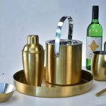 PVD MATT GOLD BAR SET