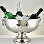 Single-Wall-Hammered-Randier-Champagne-Bowl-With-Ring-Handles